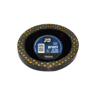 לפתניות דיימונד 10 יח' שחור זהב