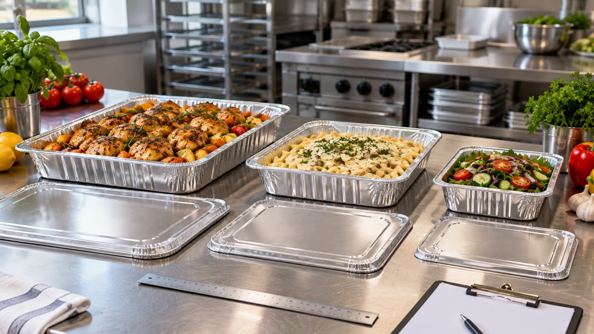 Aluminum Catering Trays2